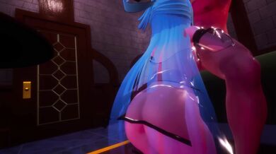 Watch as the sexy blonde babe gets her ass and pussy cleaned by an aqua toilet with a bonus feature