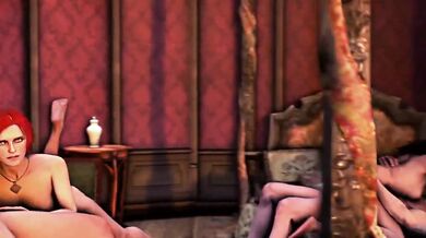 Hentai Porn - Geralt of Rivia Private Sex Party - Kawaii Detective Enthusiast