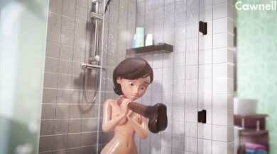 Sensual Soapy Seduction in the Shower Stall