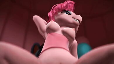 Watch as this little pony, Pinkie Pie takes on a massive cock and rides it like a pro!