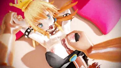 Watch as the titillating Bowsette dominates with her sexy POV tit fucking skills in Siennas latest hentai porn video!