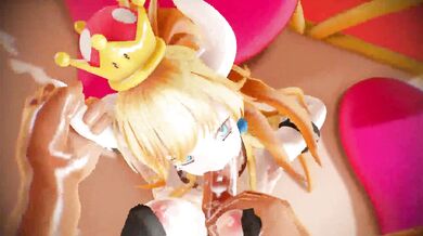 Watch as the titillating Bowsette dominates with her sexy POV tit fucking skills in Siennas latest hentai porn video!