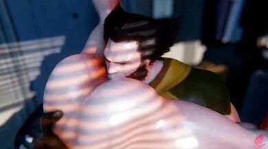 Watch as the ravenous Wolverine fights against the agile Spider-Man in a heated battle of sex and superheroes! Who will come out on top, find out now!