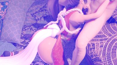 Mystical Sensations: Mai Shiranui Gives a Fatal Blowjob in Dead or Alive