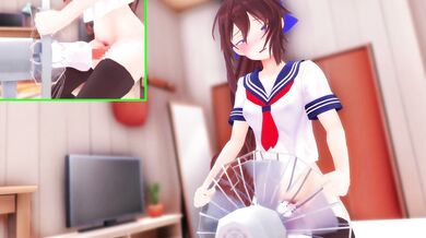 Watch as this futa nurse gets fucked by the air vent in her hospital room!