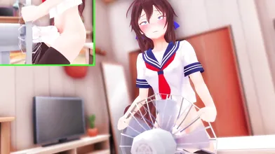 Watch as this futa nurse gets fucked by the air vent in her hospital room!