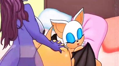 The Erotic Adventure of Aria and X with Rouge the Purple Mantis