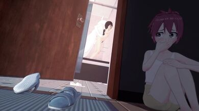 Sexy demoness Rukia gets pounded in the shower by Chappy, her hot human lover!