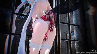 Haku Luo and Tianyi fuck in jail by xmhy