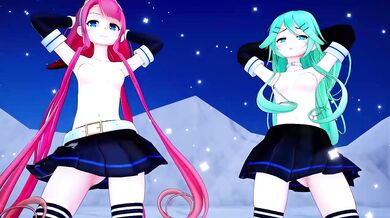 Mizuki & Hikari - A Lap Dancing Adventure