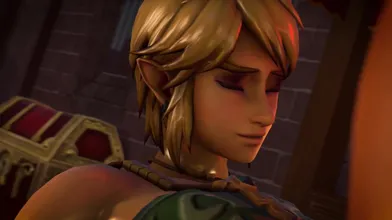 The Power of the Sheikah: Urbosas Sultry Ass Rubbing with Link and an Amateur SFMLove Scene!