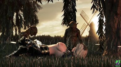 Goblins and the Maiden: A Night of Raw Lust in the Dungeon