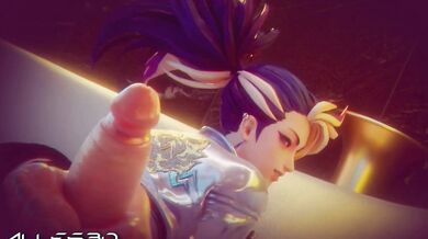 Watch as Akali dominates her client with her sexy feet, captured in a POV perspective!