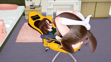 Watch the hot dog sex scene with a bun in the oven! Get your sausage on with some naughty doggie style action now!