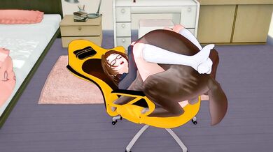 Watch the hot dog sex scene with a bun in the oven! Get your sausage on with some naughty doggie style action now!