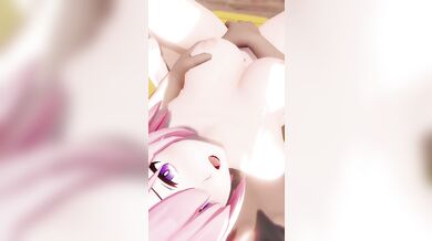 The mashed potatoes and gravy are on the table, but I need to press play to see what happens next in this hentai porn video