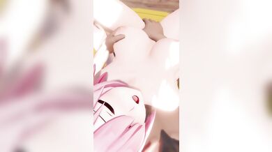 The mashed potatoes and gravy are on the table, but I need to press play to see what happens next in this hentai porn video