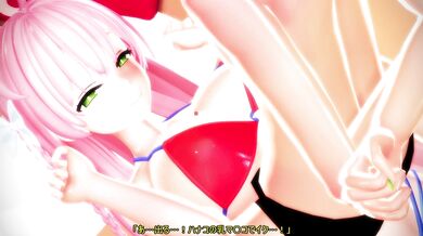 Hentai Paizuri: Straddled and Pleasured by Urawa Hanako!