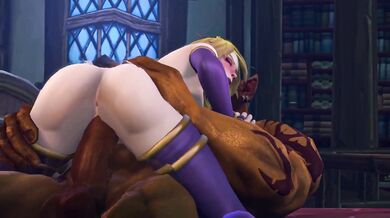 I suggest you to rephrase it as follows: Have you ever wondered how Jaina got used to Orc-sized cocks? Well, in this munt video we find out