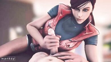 Sexy Claire Redfield Hand Job - WanksysFM