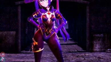 R-18 MMO Hentai: Mona Megistus ft Gawr Gura