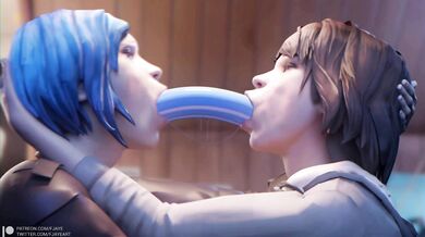 Max and Chloes Double Dildo Deepthroat Adventure with Fjaye, Part 1