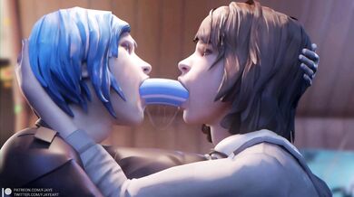 Max and Chloes Double Dildo Deepthroat Adventure with Fjaye, Part 1