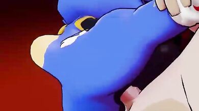 My name is Morgana, and today Im cosplaying as Sonic the Hedgehog! You wont believe how fast my body can move in this costume