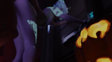 Kiriko goes trick or treat and gets more than candy on Halloween night!