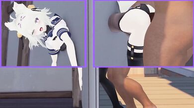 Filian stuck in the wall