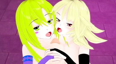 The Dark Magician Girl and her Gagaga Girl Friend go All Out in a Sensual Bondage Hentai Adventure