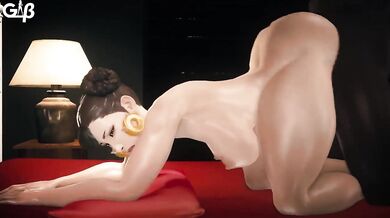 Chun-Li gets down and dirty with her doggy style fuck session with General Butch in this smutty hentai porn video