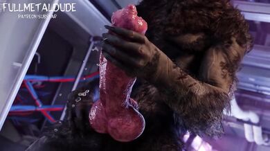 The Two Becomes One: Yorha (Nier: Automata) gets F*cked by Werewolf [FullMetalDude] in the Full Metal Dude