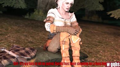 The traveling mage Cirno ventures down the road, seeking to return home