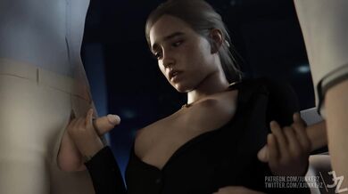 A hot babe named Ellie takes on three big dicks at once, and she can handle them all!