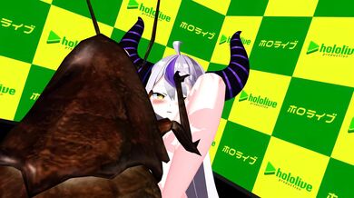 One hot night with a gorgeous insect