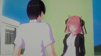The Quintessential Quintuplets 5: Nino and Nakano in the Peh-koi Hentai Porn Movie