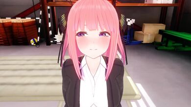 The Quintessential Quintuplets 5: Nino and Nakano in the Peh-koi Hentai Porn Movie