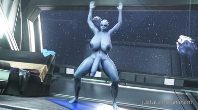 Liara Loves to Exercise, Just Asks for Usernames_fM