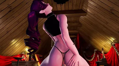 Azraesha gets ass-fucked in the most intense way possible