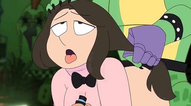 Monty the Gator and X-Peonypetals (Lizzie Lewdle)