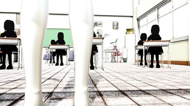 The sexy captain of a sinking ship, Barely keeping afloat while she whips off her skimpy shorts