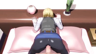 Golden Lover: Android 18s Steamy Sex Adventure!