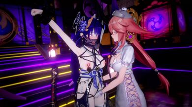 The Raiden Shogun & Yae Miko Sex Show