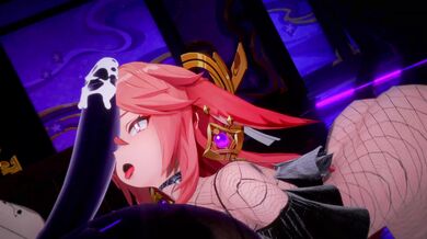 The Raiden Shogun & Yae Miko Sex Show