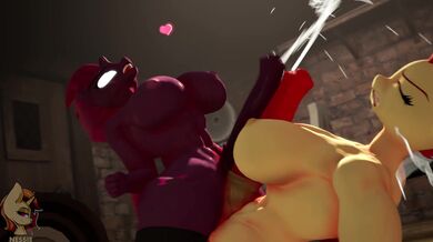 The sexy and powerful Dragon Ranger gets down and dirty with her partner in real life-sized vinyl figures!