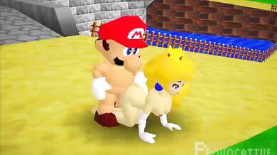 Watch this hot nude XXX video with Mario and his rewarding peach, made by ProvocativePixels Studio!