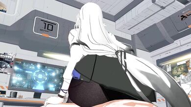 The sexy Asian beauty, Geng Chen, rides the massive machine of Aether Gazer with her legs spread wide open as she enjoys every moment