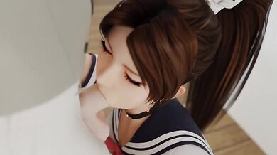 Watch Mai Shiranui have wild sex in school in this hot and steamy hentai porn video!