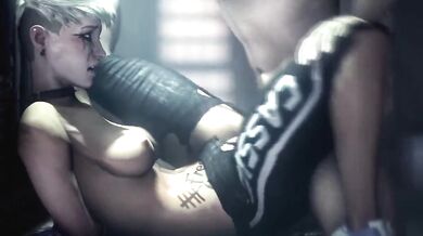 Cassie gets tied up and fucked by fatcat17